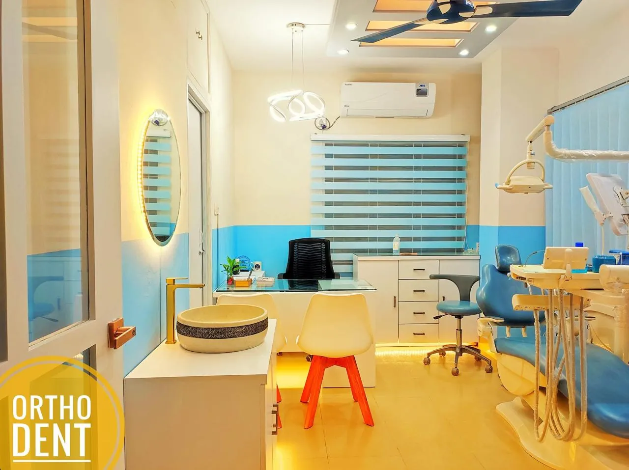 Inside the Ortho Dent treatment room